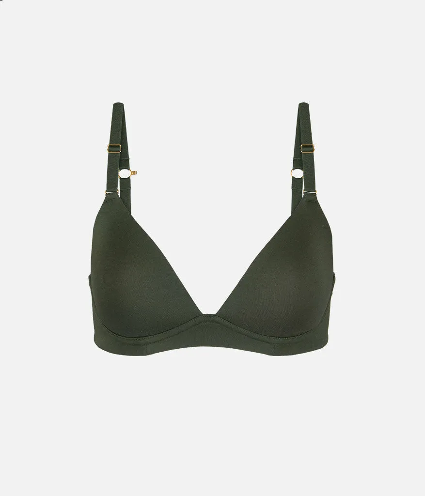 The All-Day Plunge No-Wire: Rich Olive