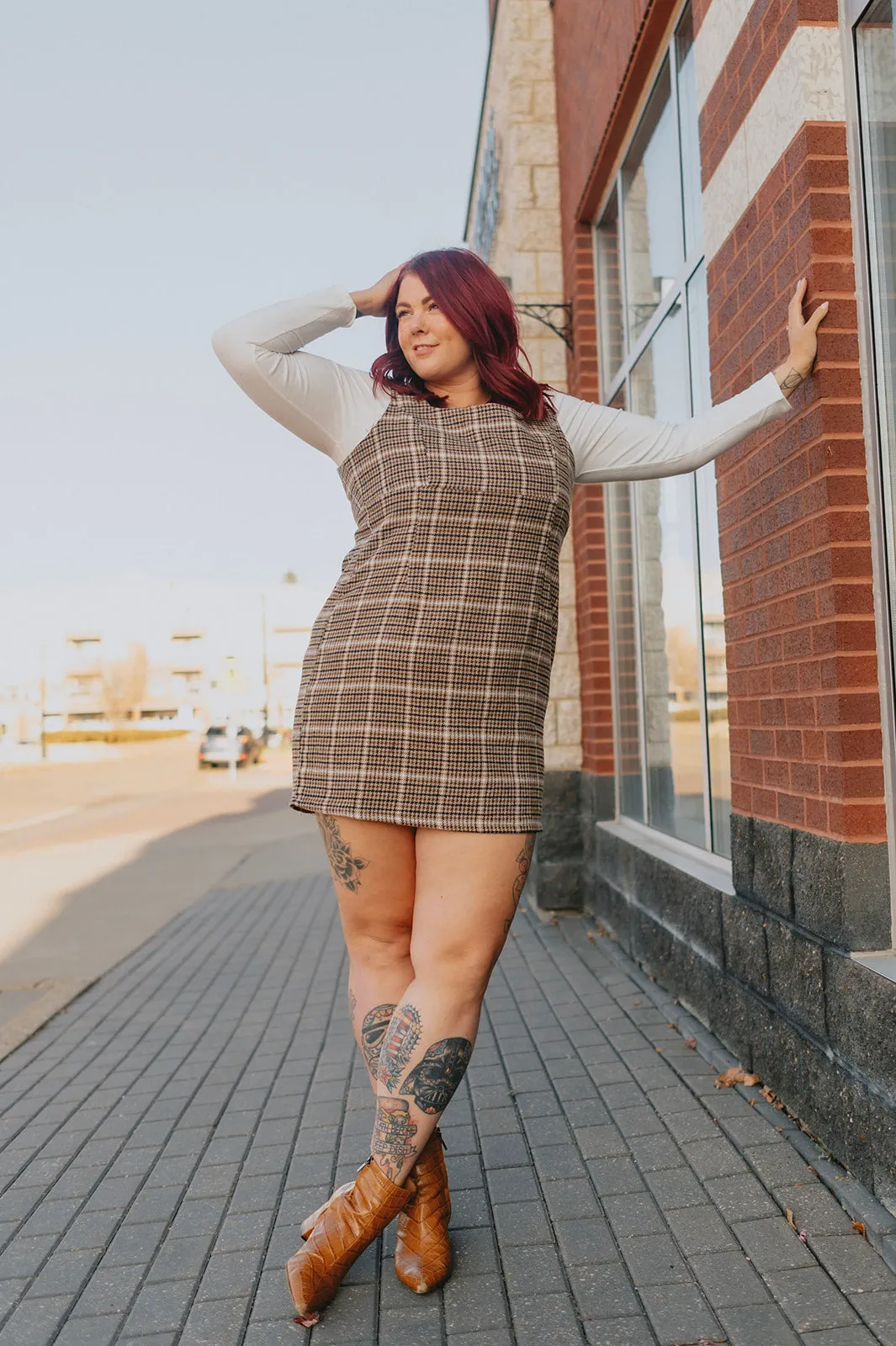 The Top of the Class Scoop Neck Layering Top - PLUS
