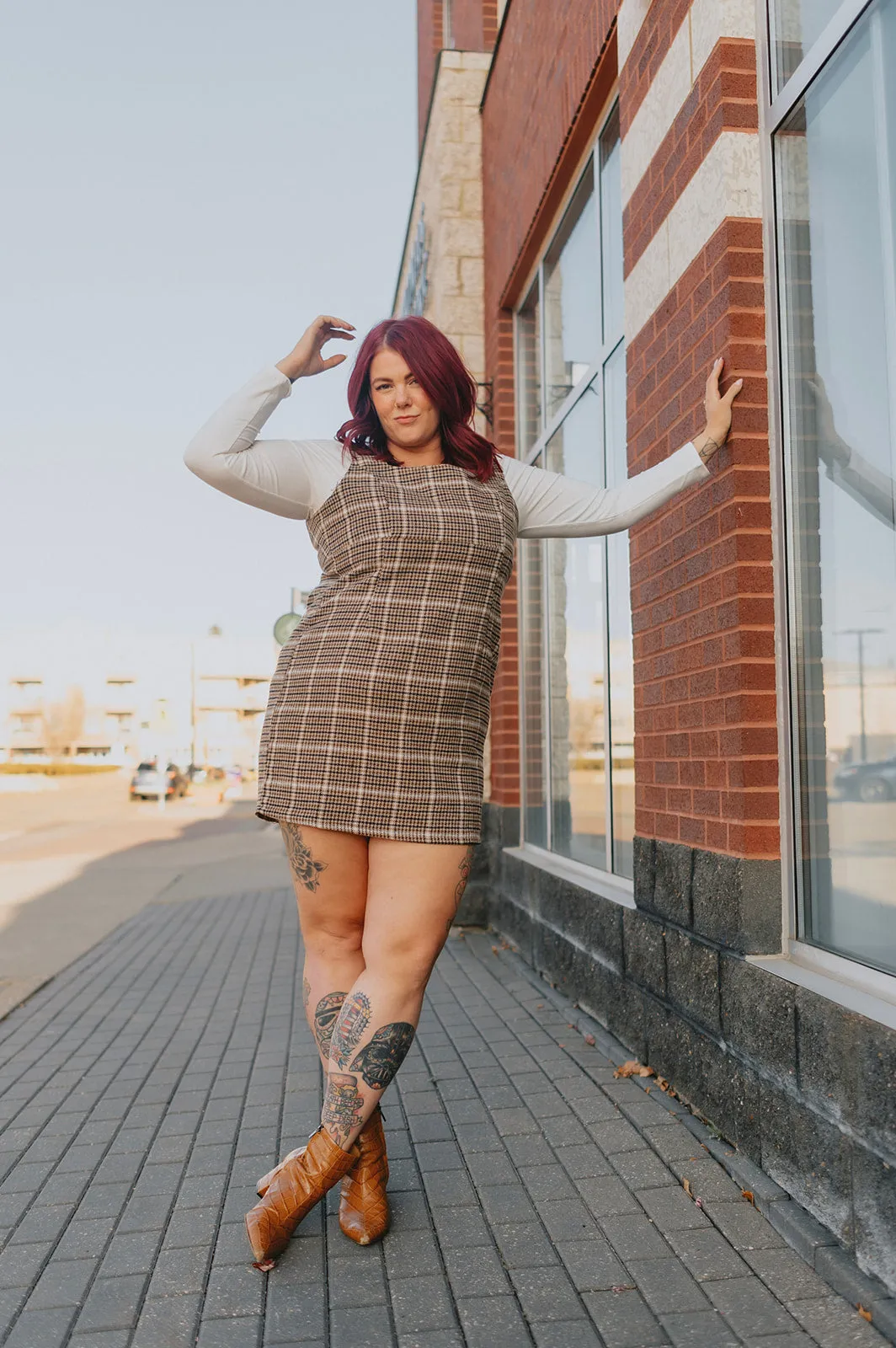 The Top of the Class Scoop Neck Layering Top - PLUS